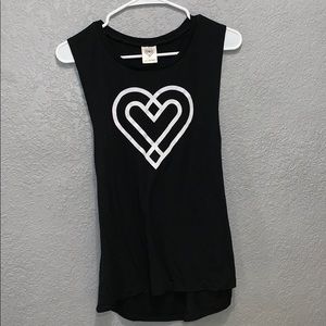 65% Polyester and 35% Viscose Tank Top